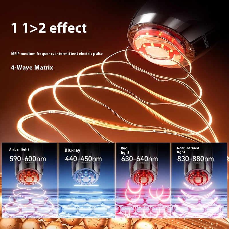 Facial Rejuvenation Massager with Microcurrent & Lifting Modes – Skin Firming Beauty Device