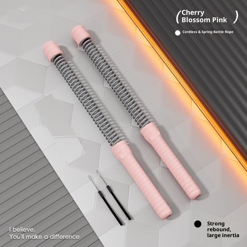 Cordless Resistance Training Rope for Arm & Upper Body Strength – Portable Fitness Exercise Tool