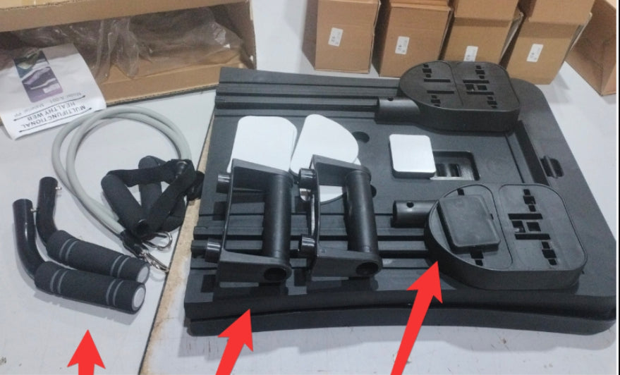 Foldable Abdominal Training Board with Automatic Rebound – 4-in-1 Core & Abs Workout Equipment