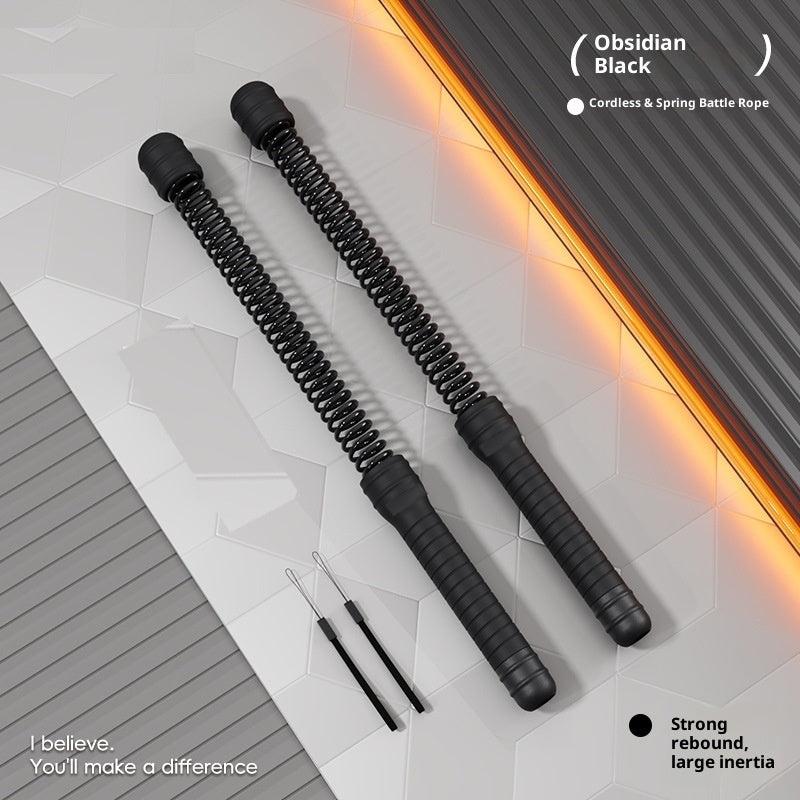 Cordless Resistance Training Rope for Arm & Upper Body Strength – Portable Fitness Exercise Tool