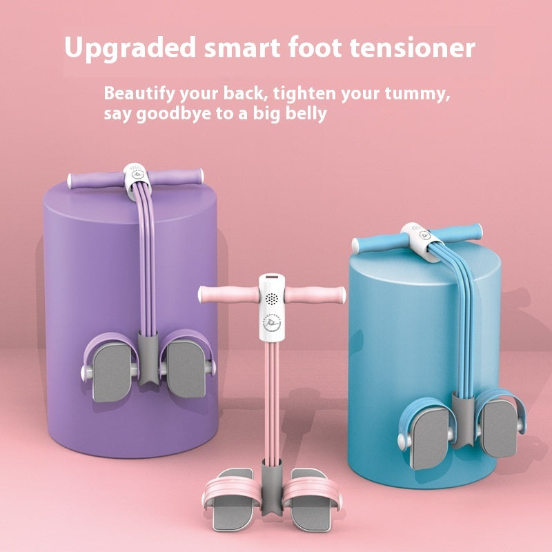 Portable Foot Pedal Resistance Trainer for Leg & Core Workout – Home Fitness Exercise Device