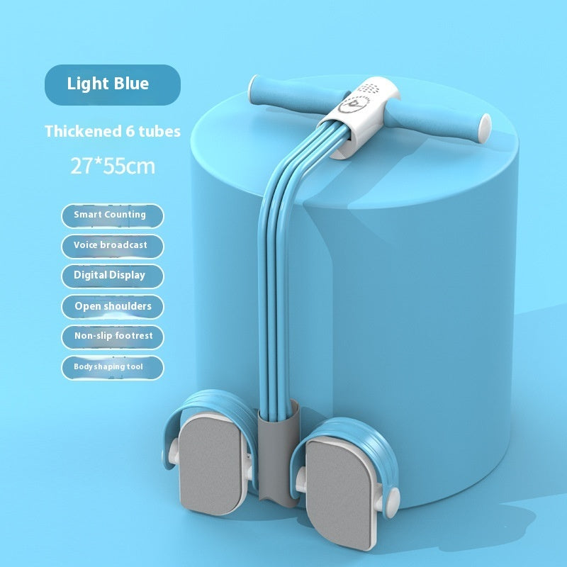 Portable Foot Pedal Resistance Trainer for Leg & Core Workout – Home Fitness Exercise Device