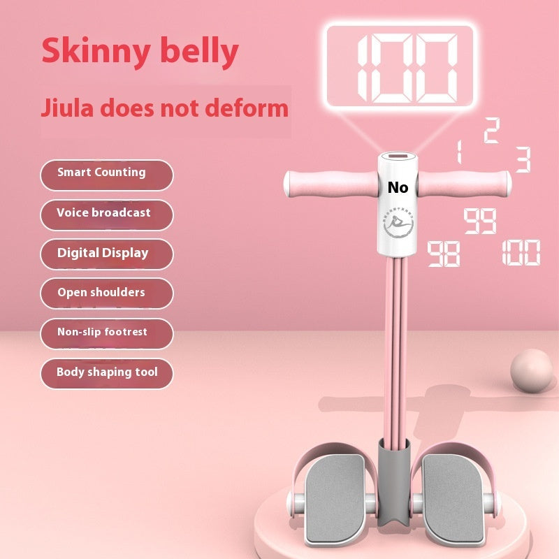 Portable Foot Pedal Resistance Trainer for Leg & Core Workout – Home Fitness Exercise Device