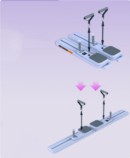 Multifunctional Split Supine Board Skiing Machine Integrated