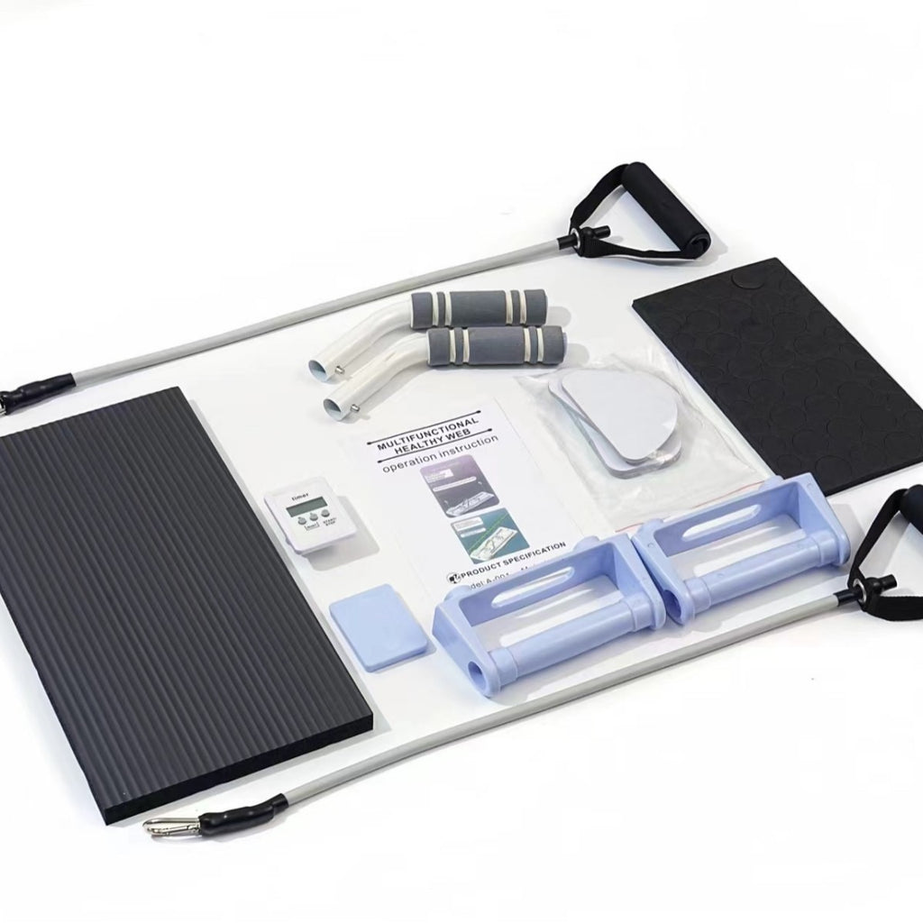 Foldable Abdominal Training Board with Automatic Rebound – 4-in-1 Core & Abs Workout Equipment